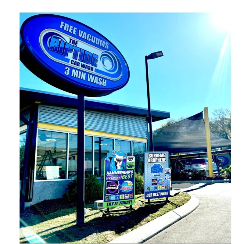 The Riptide Car Wash The Riptide Car Wash