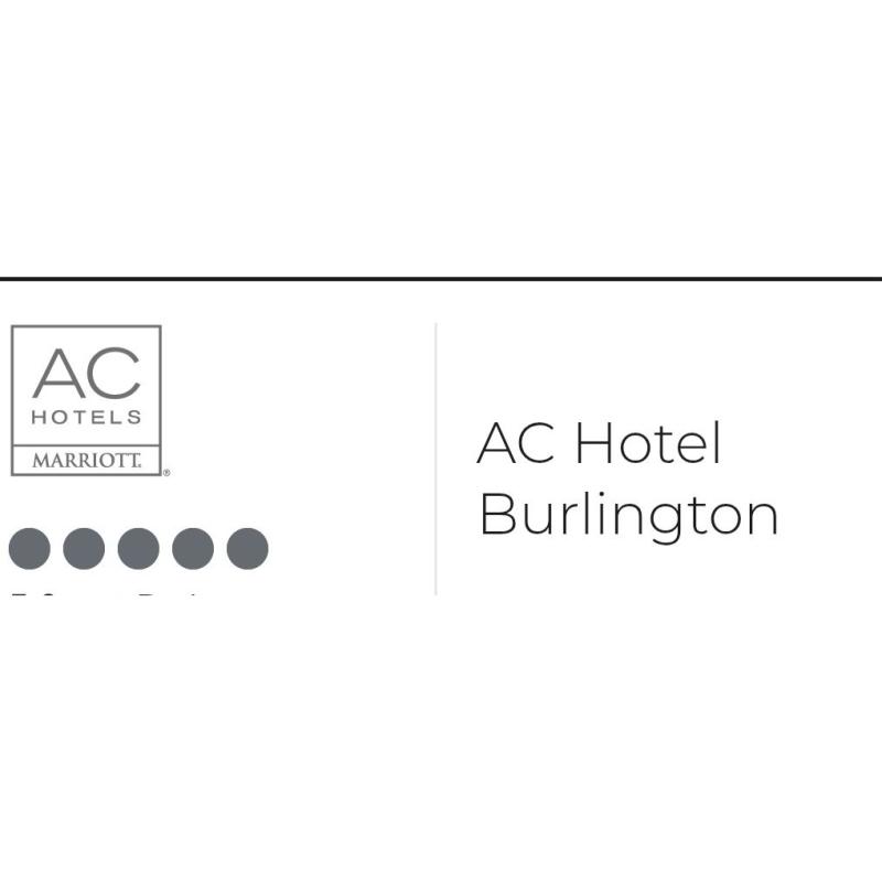 AC  HOTEL BURLINGTON AC  HOTEL BURLINGTON